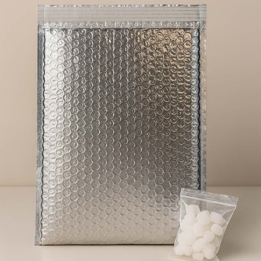 Ice Cream Insulated Packing — Keeps Your Order Frozen