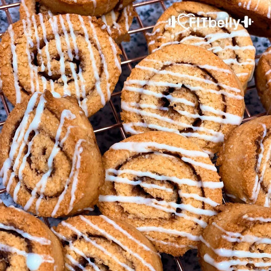 Keto Cinnamon Roll MIni-Cookies – Sugar-Free, Diabetic-Friendly (8 Pack)