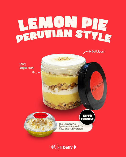 Fit Lemon Pie – Peruvian Style (Keto & Sugar-Free) (Jar)