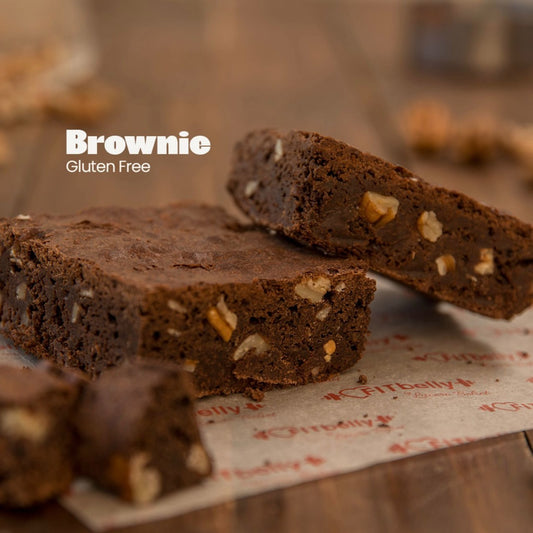 Gluten-Free Brownie with Chopped Pecans – Coconut Sugar + Cassava Flour + Gluten-Free (4-Pack)