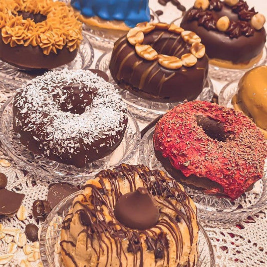 Protein Donuts – 9-Pack – 9g Protein Per Donut – Sugar-Free, Guilt-Free