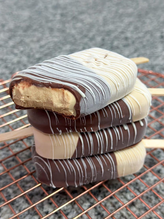Keto Cappuccino Ice Cream Bar – Sugar-Free & Egg-Free