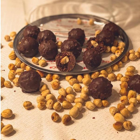 Vegan Ferrero-Style Truffles – Sugar-Free, Dairy-Free, Guilt-Free