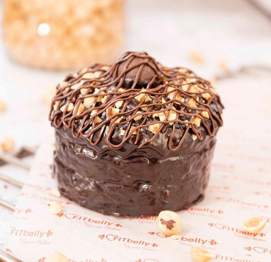 Ferrero Rocher-Inspired Vegan Cake – 100% Plant-Based